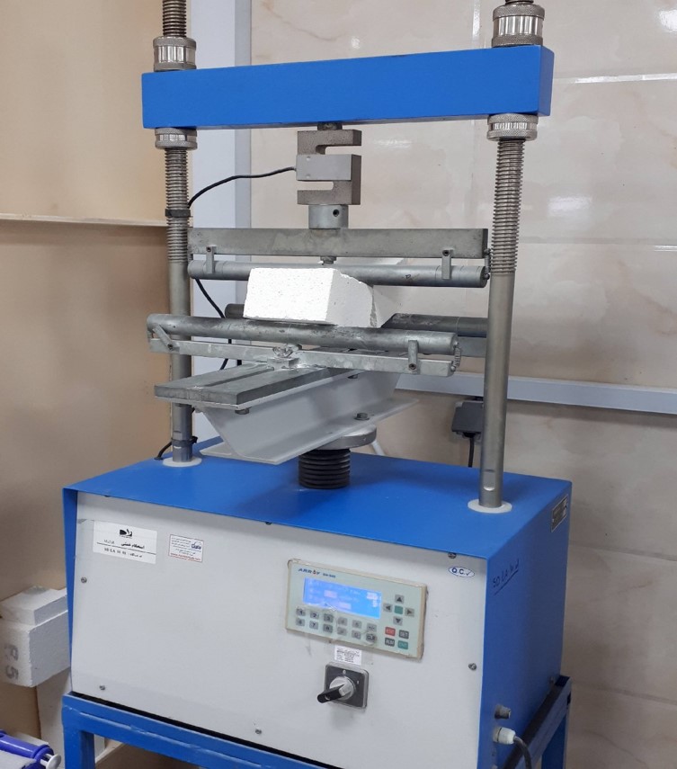 Cold Modulus of Rupture Test Device